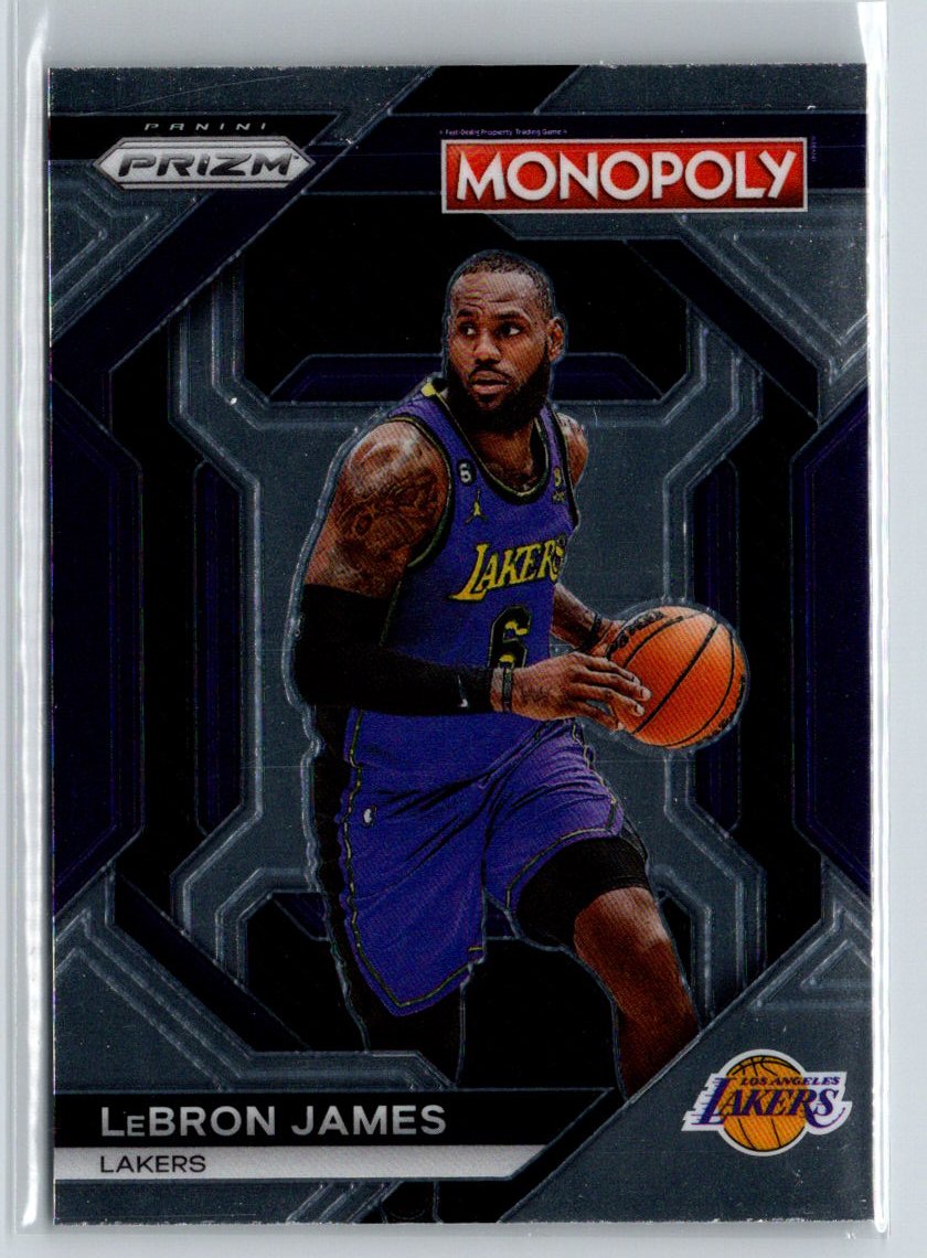 2023-24 Panini Prizm Monopoly #PS9 LeBron James All-Star L35