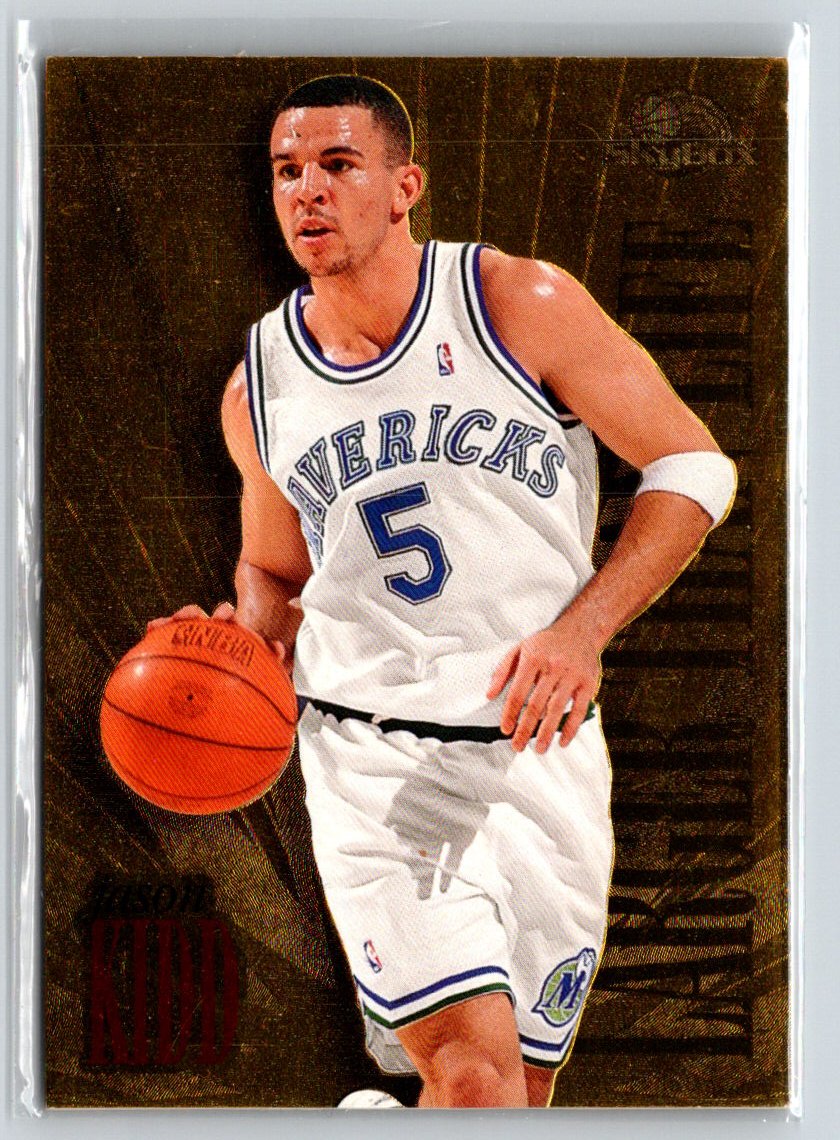 1995-96 SkyBox Premium #L2 Jason Kidd Larger Than Life L36