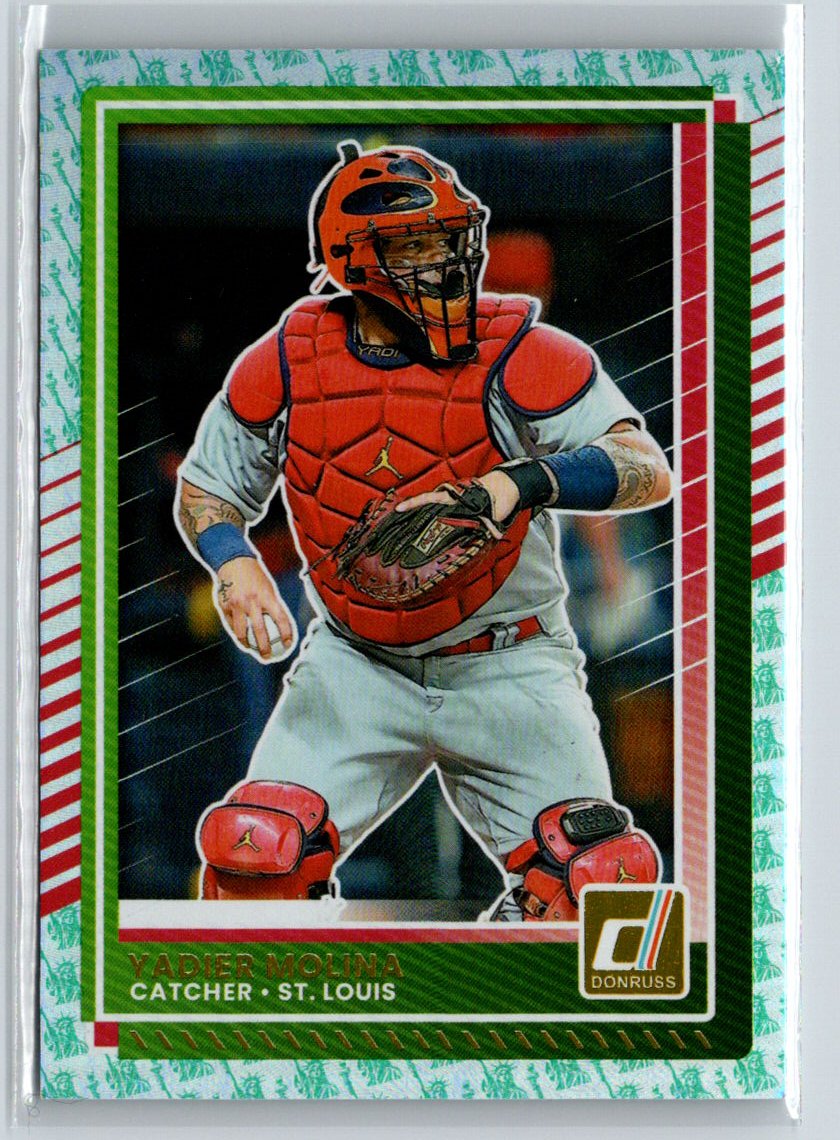 2025 Donruss #66 Yadier Molina Liberty L36
