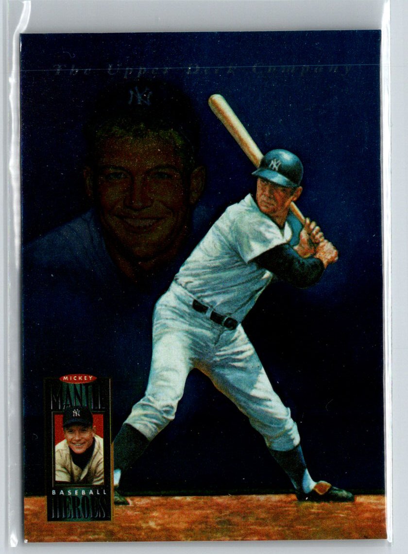 1994 Upper Deck #72 Mickey Mantle Baseball Heroes: Mickey Mantle L36
