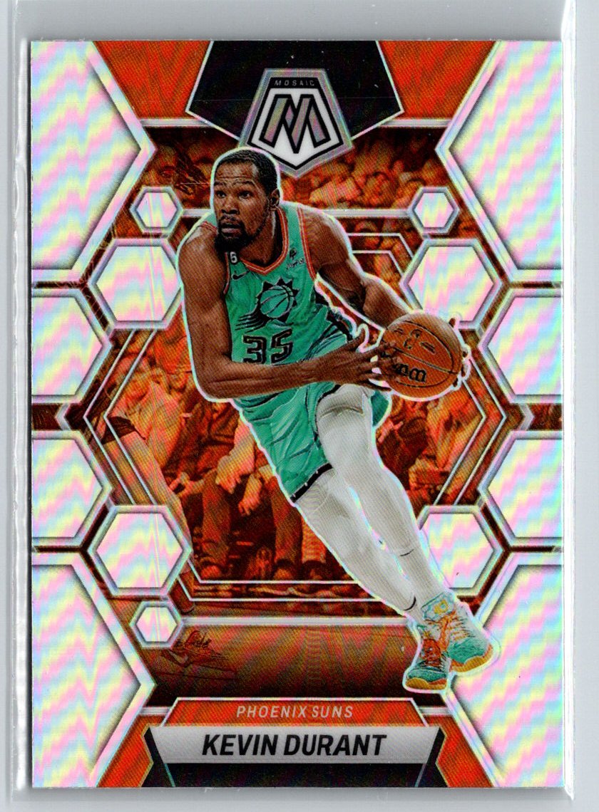 2022-23 Panini Mosaic #126 Kevin Durant Silver L37