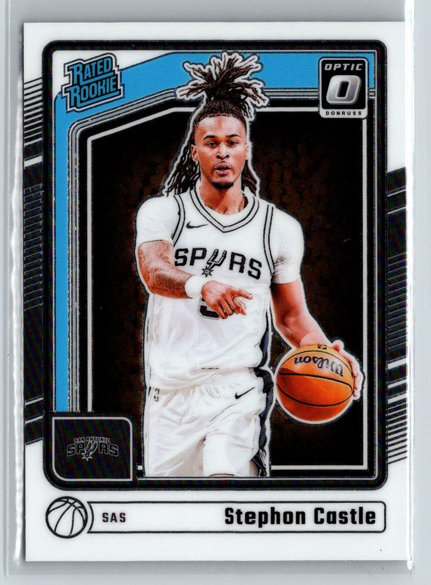 2024-25 Donruss Optic #254 Stephon Castle L37