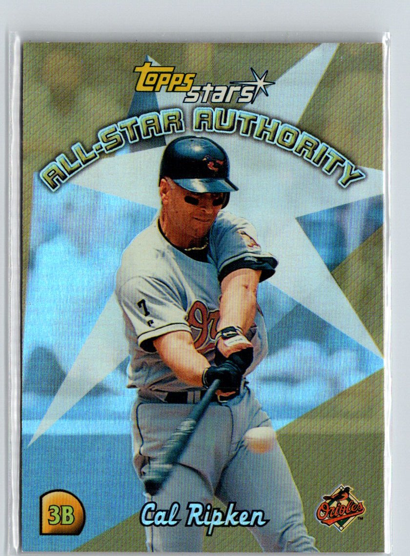 2000 Topps Stars #AS4 Cal Ripken All-Star Authority L38