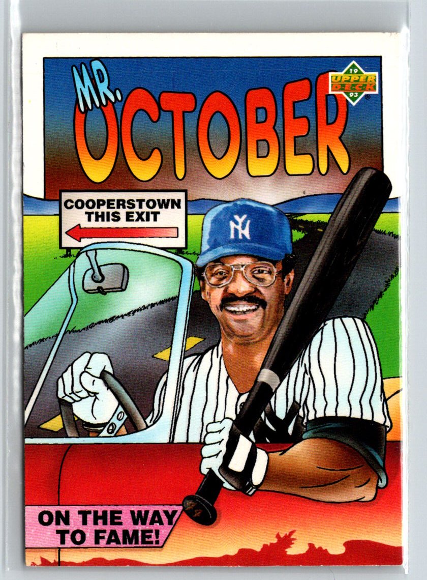 1993 Upper Deck Fun Pack #28 Mr. October L39