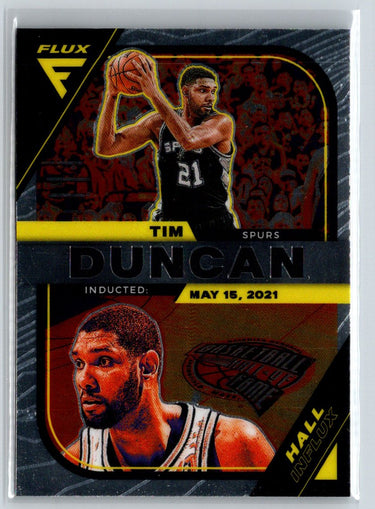 2022-23 Panini Flux #3 Tim Duncan Hall Influx L39