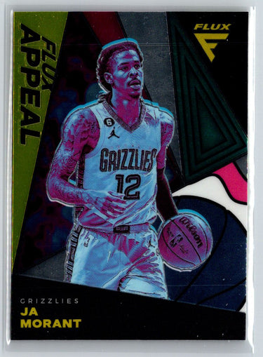2022-23 Panini Flux #10 Ja Morant Flux Appeal L39
