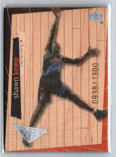 1998 Upper Deck Hardcourt #H5 Shawn Kemp High Court #/1300 L39