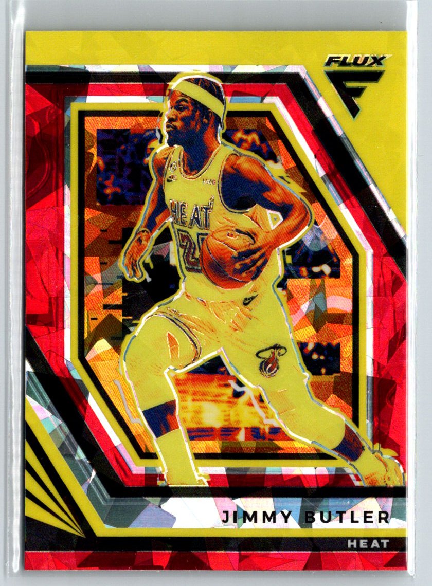 2022-23 Panini Flux #18 Jimmy Butler Red Cracked Ice L40