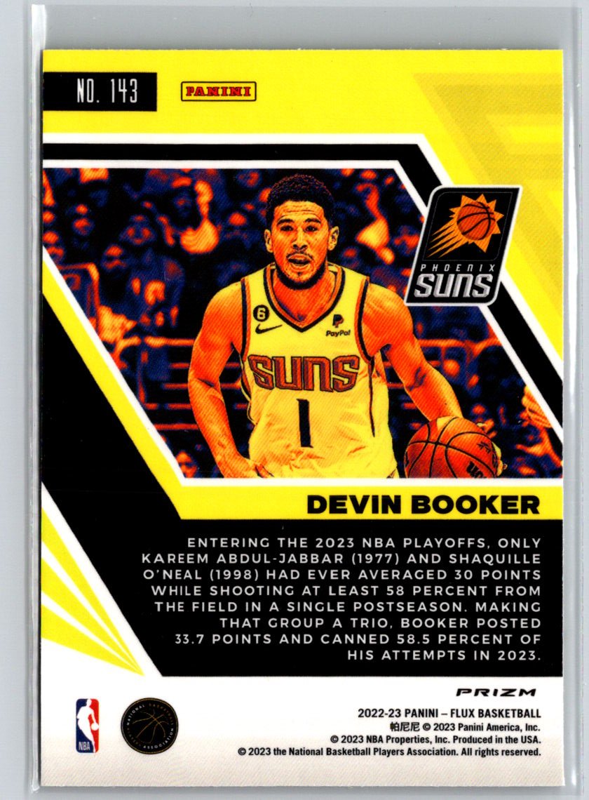 2022-23 Panini Flux #143 Devin Booker Red L40
