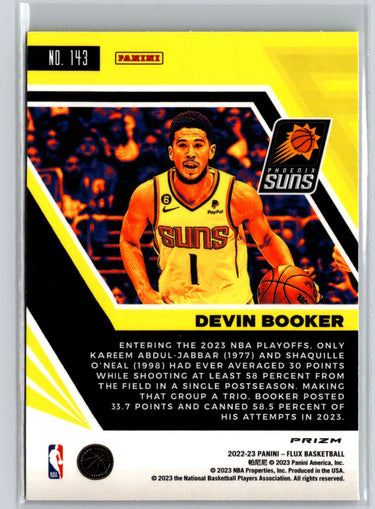 2022-23 Panini Flux #143 Devin Booker Red L40