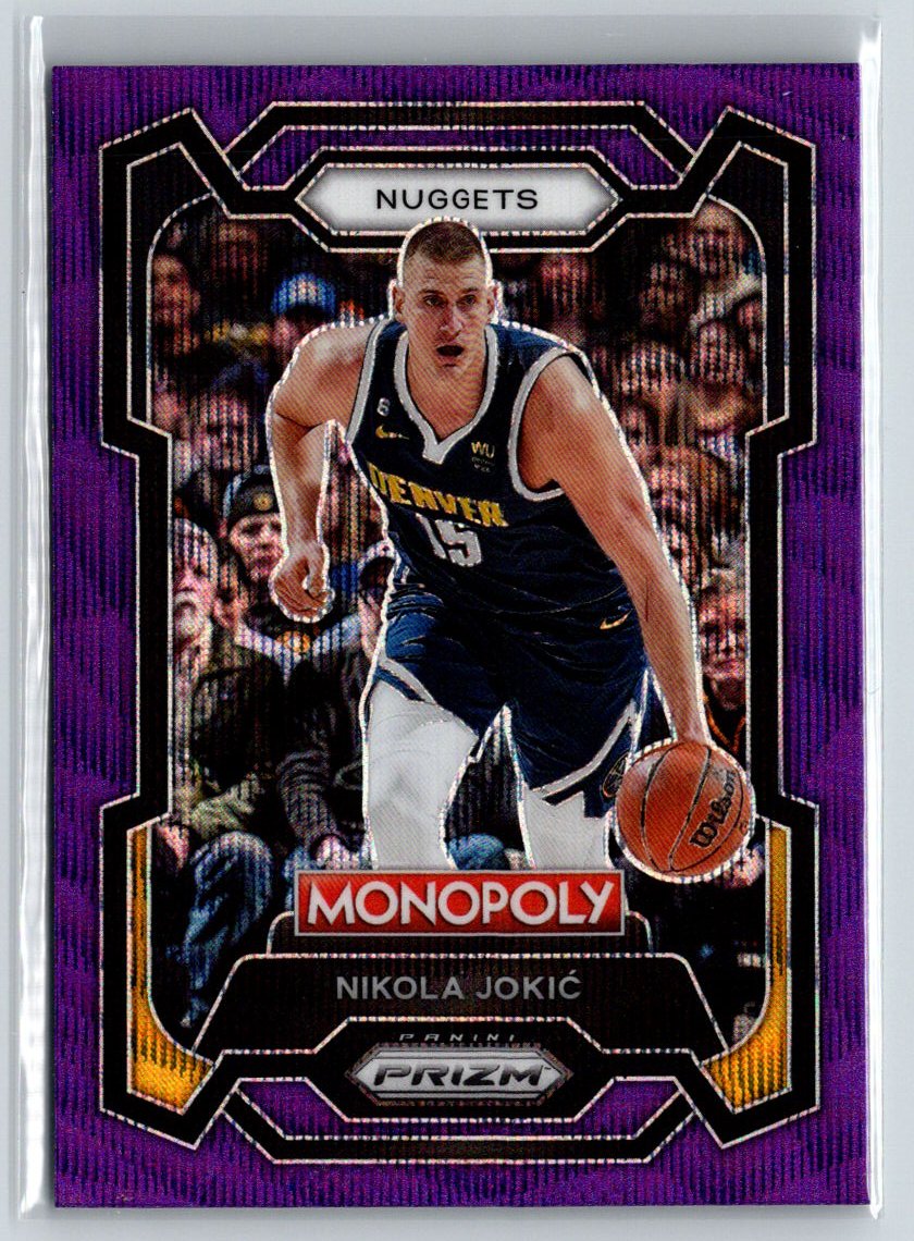 2023-24 Panini Prizm Monopoly #1 Nikola Jokic Purple L41