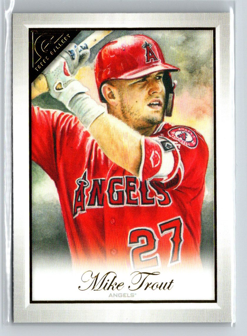 2019 Topps Gallery #105 Mike Trout L41