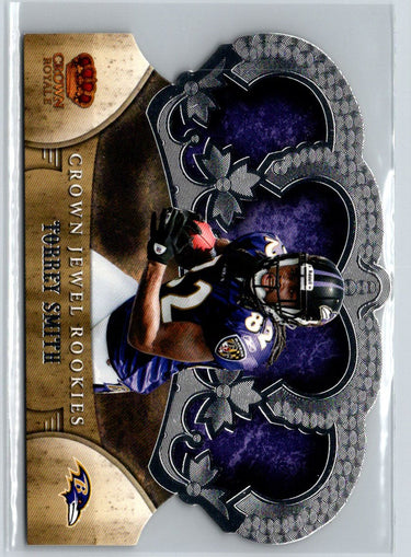 2011 Panini Crown Royale #19 Torrey Smith Crown Jewel Rookies L41