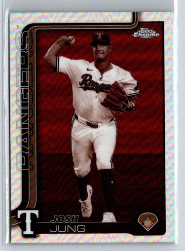 2025 Topps Chrome #220 Josh Jung Sepia Refractors L41