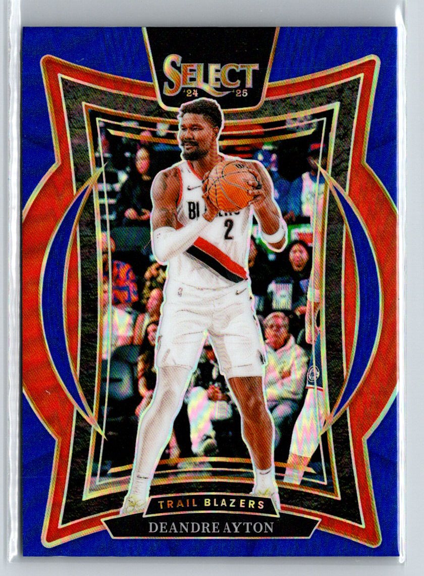 2024-25 Panini Select #53 Deandre Ayton Blue Prizm L41