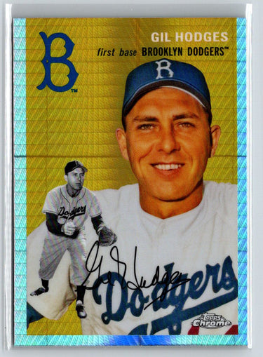 2023 Topps Chrome Platinum Anniversary #447 Gil Hodges Prism Refractors L43