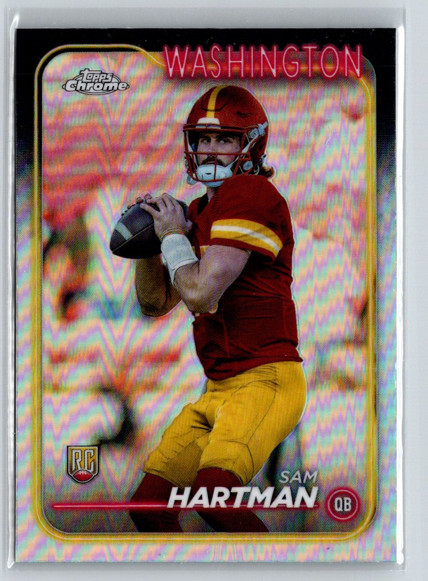 2024 Topps Chrome #235 Sam Hartman Refractor L43