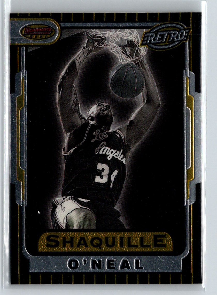 1996-97 Bowman's Best #TB8 Shaquille O'Neal L43