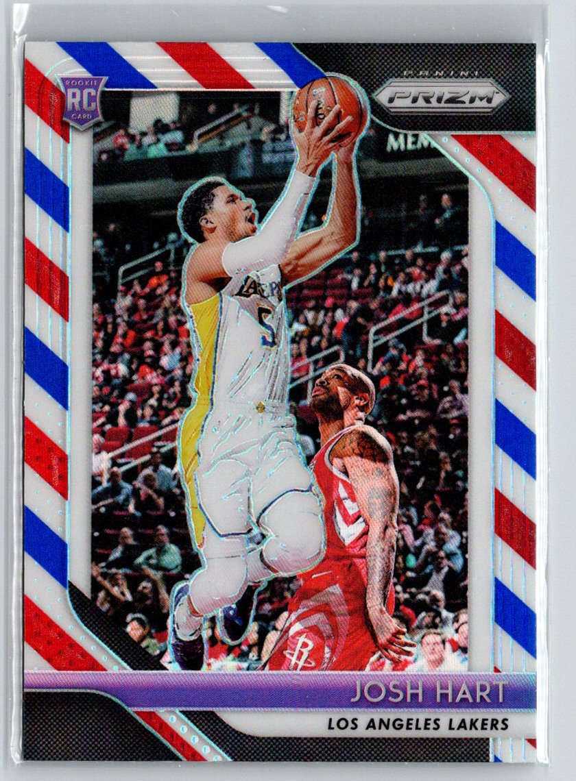 2018-19 Panini Prizm #46 Josh Hart Prizms Red White and Blue L44