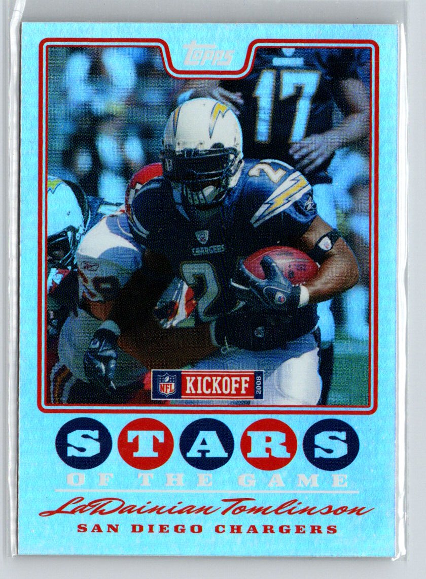 2008 Topps Kickoff #SG-LT LaDainian Tomlinson Stars of the Game L44
