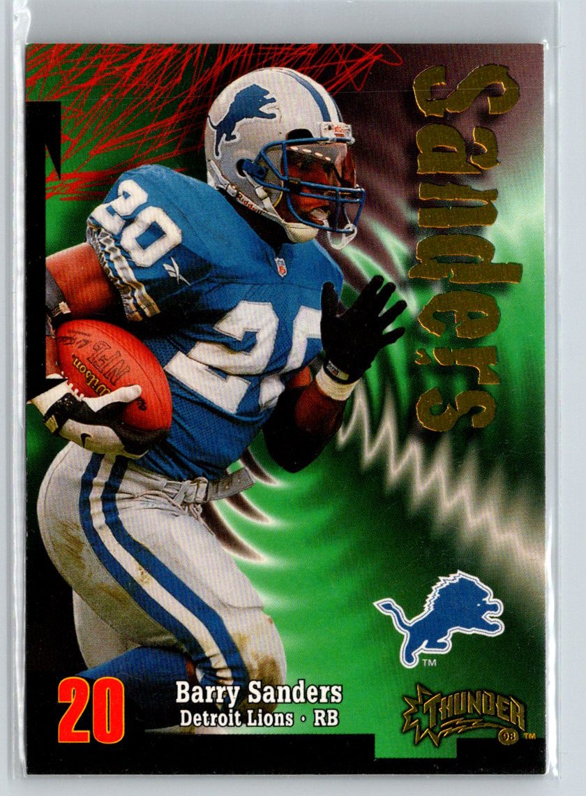1998 SkyBox Thunder #204 Barry Sanders L44