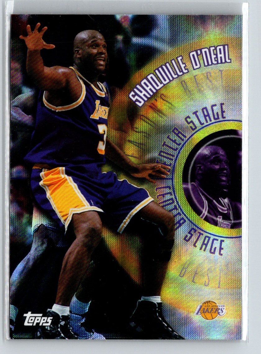 1999-00 Topps #SB2 Shaquille O'Neal Season's Best L45