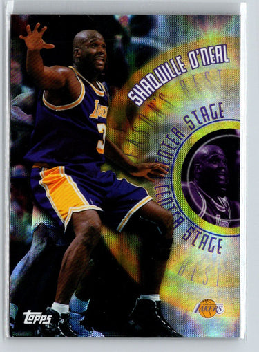 1999-00 Topps #SB2 Shaquille O'Neal Season's Best L45