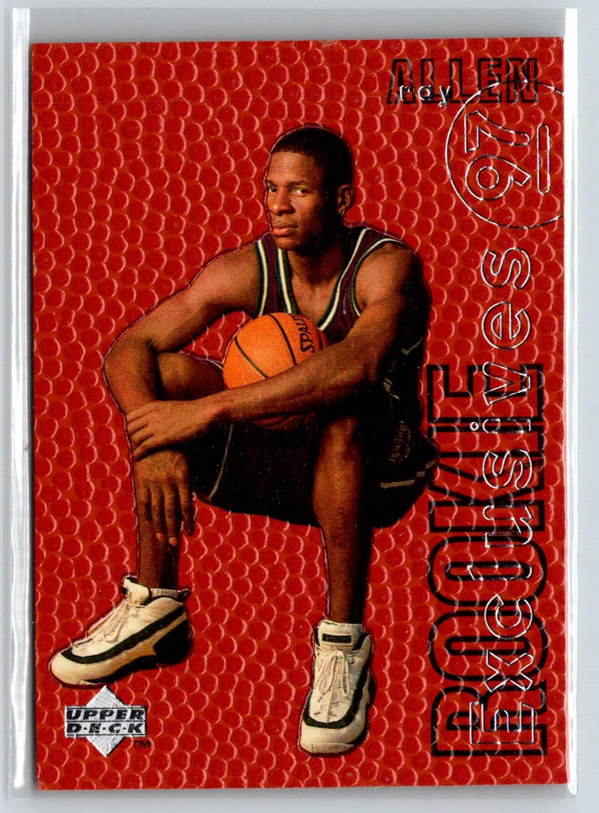 1996-97 Upper Deck #R7 Ray Allen Rookie Exclusives L45