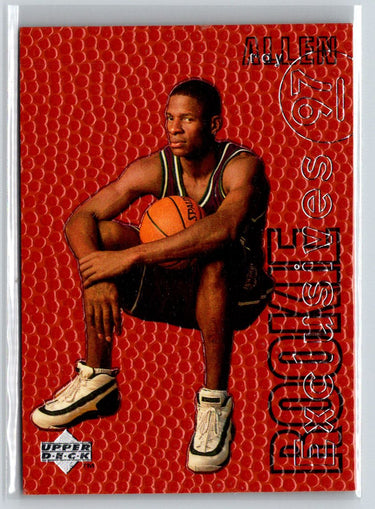 1996-97 Upper Deck #R7 Ray Allen Rookie Exclusives L45