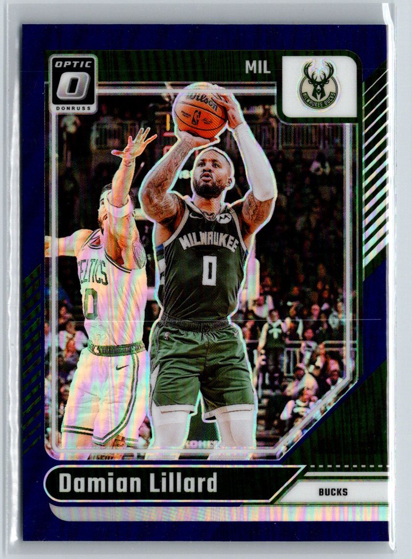 2024-25 Donruss Optic #83 Damian Lillard Purple L46