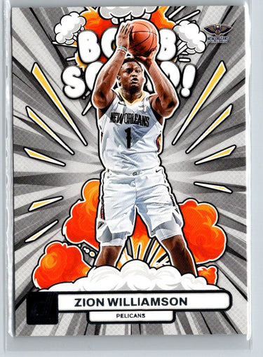 2023-24 Donruss #9 Zion Williamson Bomb Squad L48