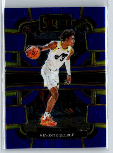 2023-24 Panini Select #75 Keyonte George Blue (Retail Base)  L48