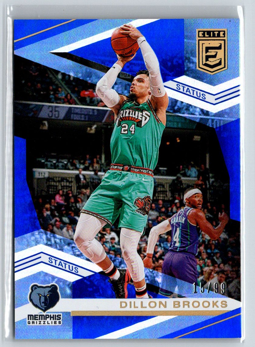 2019-20 Donruss Elite #6 Dillon Brooks Blue #/99 L49