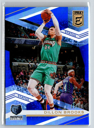 2019-20 Donruss Elite #6 Dillon Brooks Blue #/99 L49