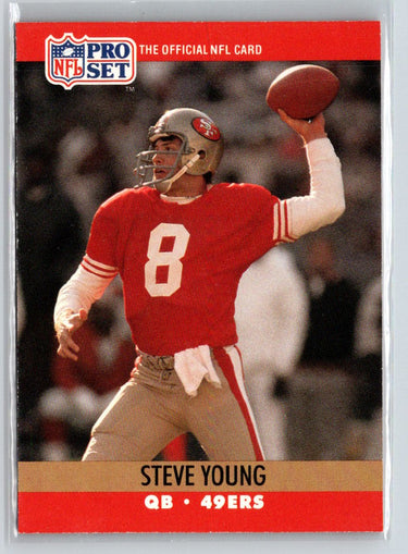 1990 Pro Set #645 Steve Young L49