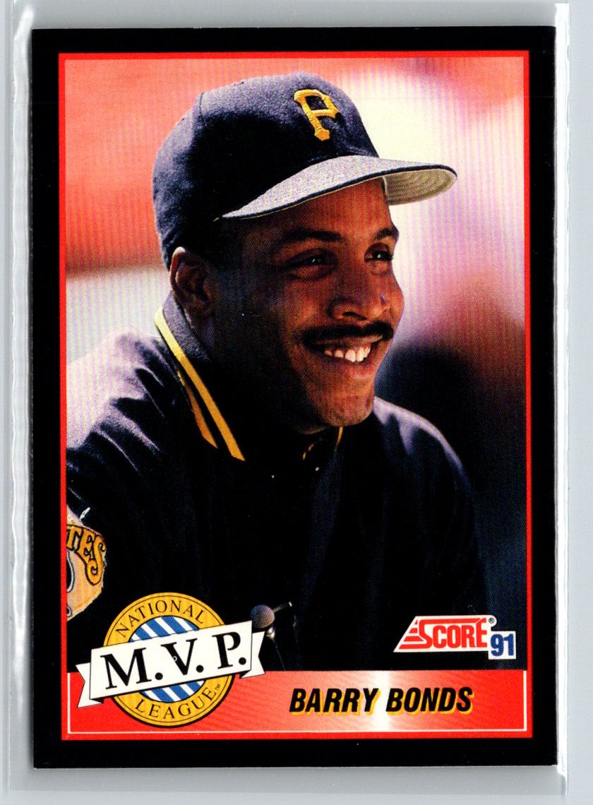 1991 Score #876 Barry Bonds L50