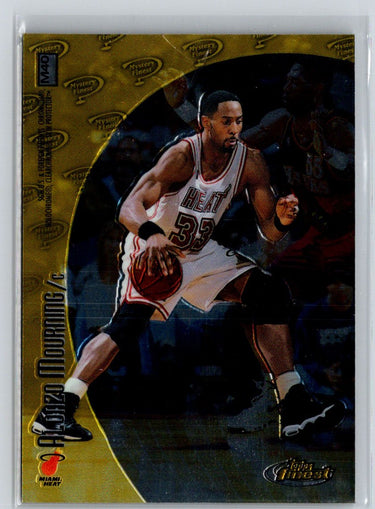 1998-99 Finest #M40 Shaquille O'Neal / Alonzo Mourning Mystery Finest L52