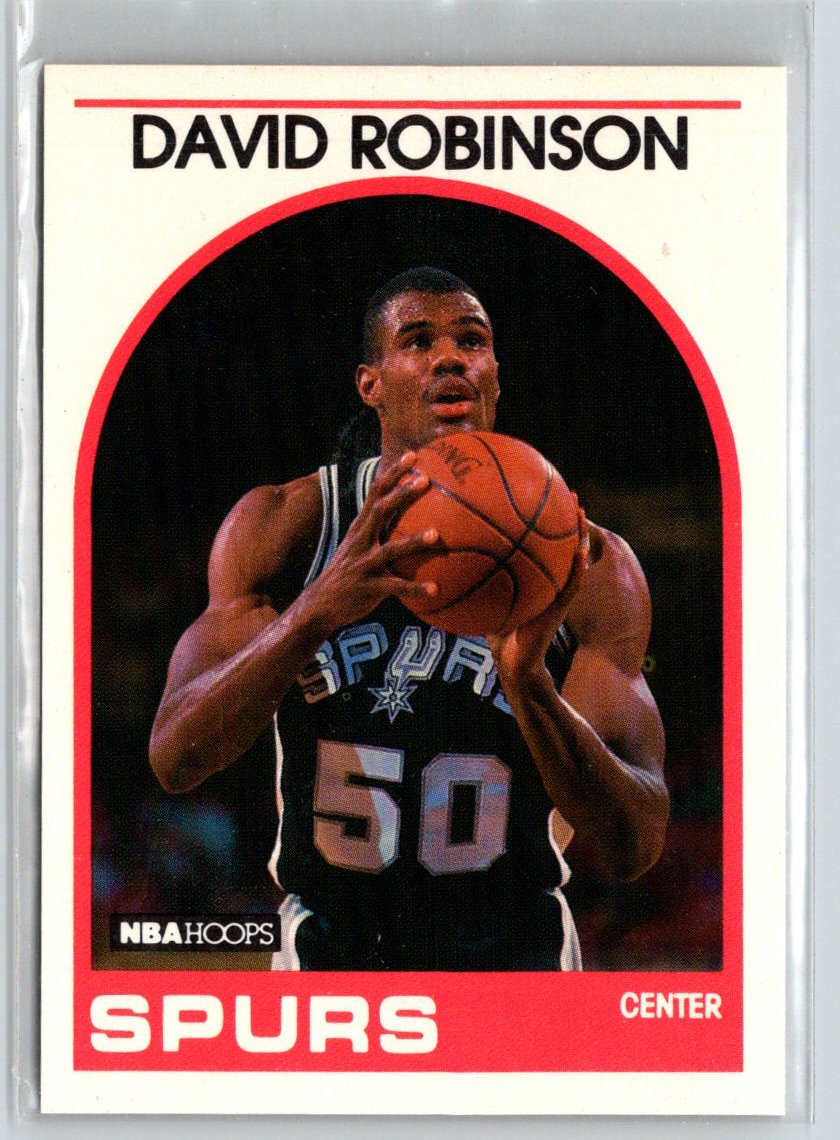 1989-90 Hoops #310 David Robinson L54