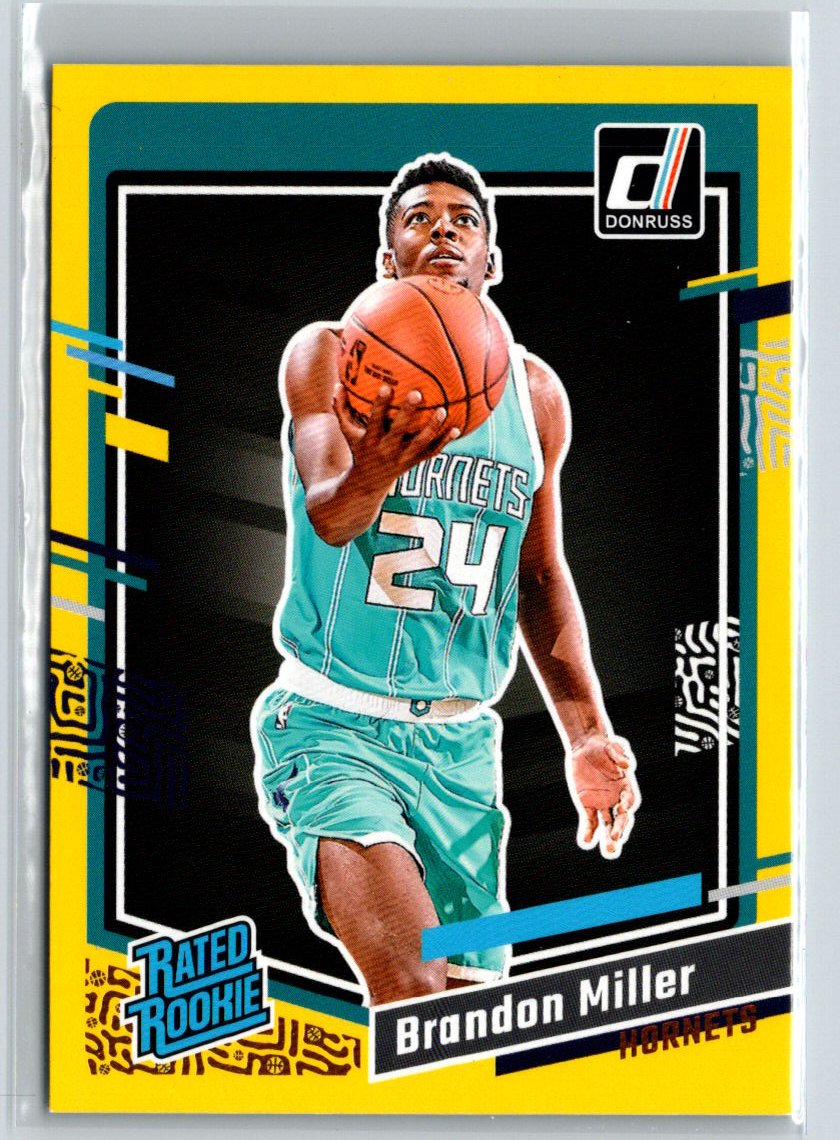 2023-24 Donruss #226 Brandon Miller Yellow Flood L54