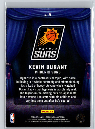 2024-25 Donruss #5 Kevin Durant Magicians L54