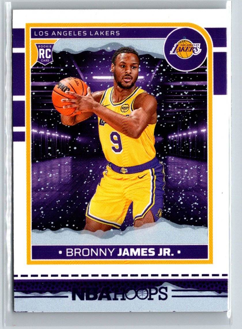 2024-25 Hoops #280 Bronny James Jr. L54