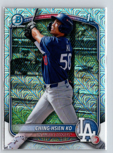 2025 Bowman Chrome #BCP-224 Ching-Hsien Ko Prospects Mojo L55