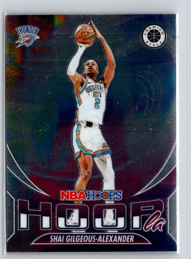 2023-24 Hoops Premium Stock #4 Shai Gilgeous-Alexander Hoopla L55