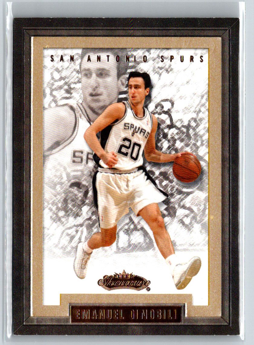2002-03 Fleer Showcase #125 Emanuel Ginobili #/1500 L56