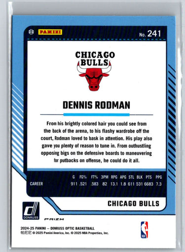 2024-25 Donruss Optic #241 Dennis Rodman Purple L56