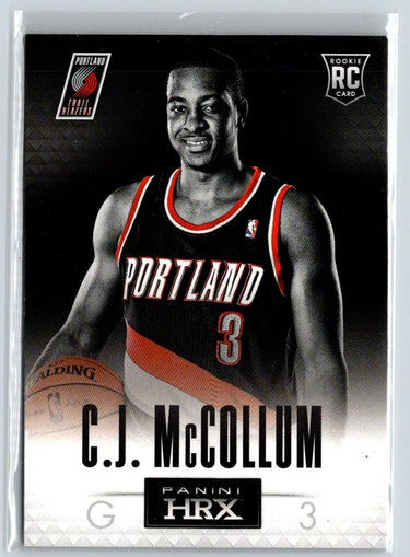 2013-14 Panini Prizm #5 C.J. McCollum HRX L57