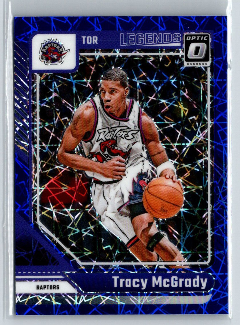 2024-25 Donruss Optic #236 Tracy McGrady Blue Velocity L58