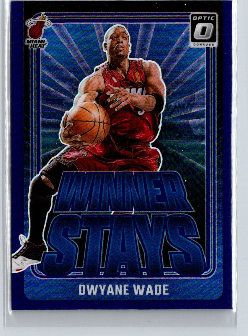 2024-25 Donruss Optic #20 Dwyane Wade Winner Stays Purple L58