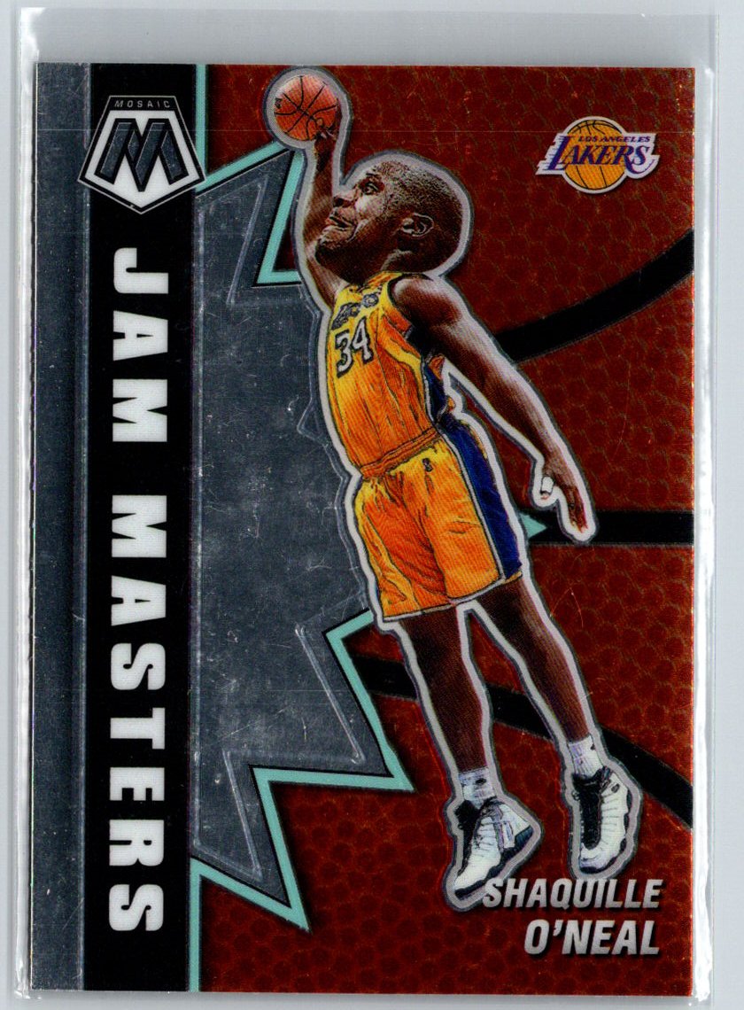 2020-21 Panini Mosaic #14 Shaquille O'Neal Jam Masters L58