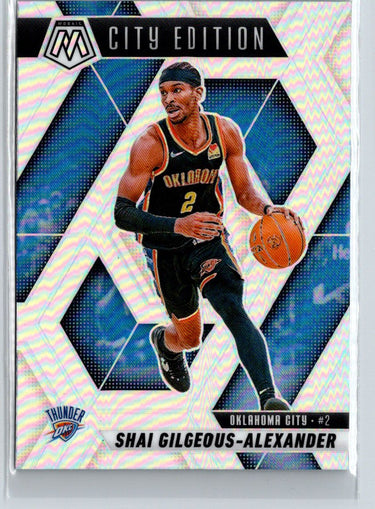 2024-25 Panini Mosaic #289 Shai Gilgeous-Alexander Silver L59